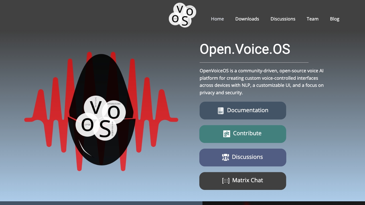 Open Voice OS (Open source voice AI platform) illustration 