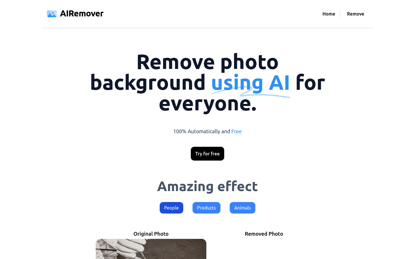 AIRemover (Automatically removes image background) illustration 