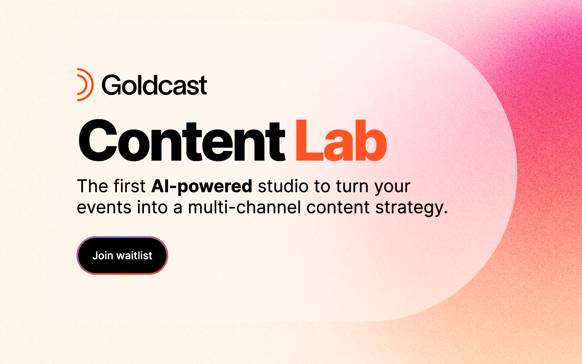 Content Lab (AI generates a variety of content) illustration 