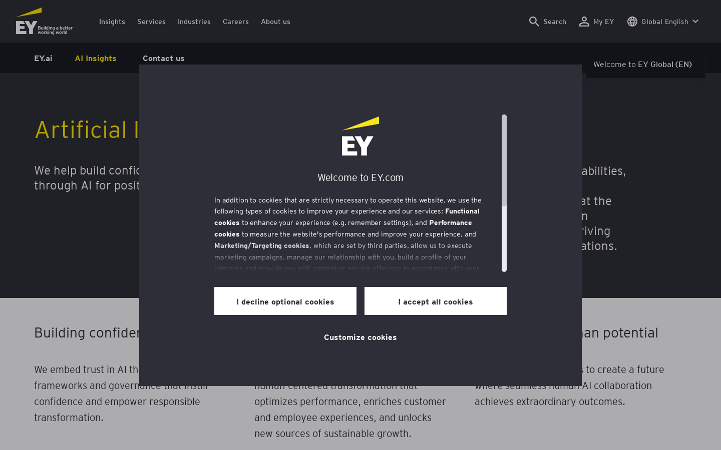 EY.ai (EY artificial intelligence platform) illustration 