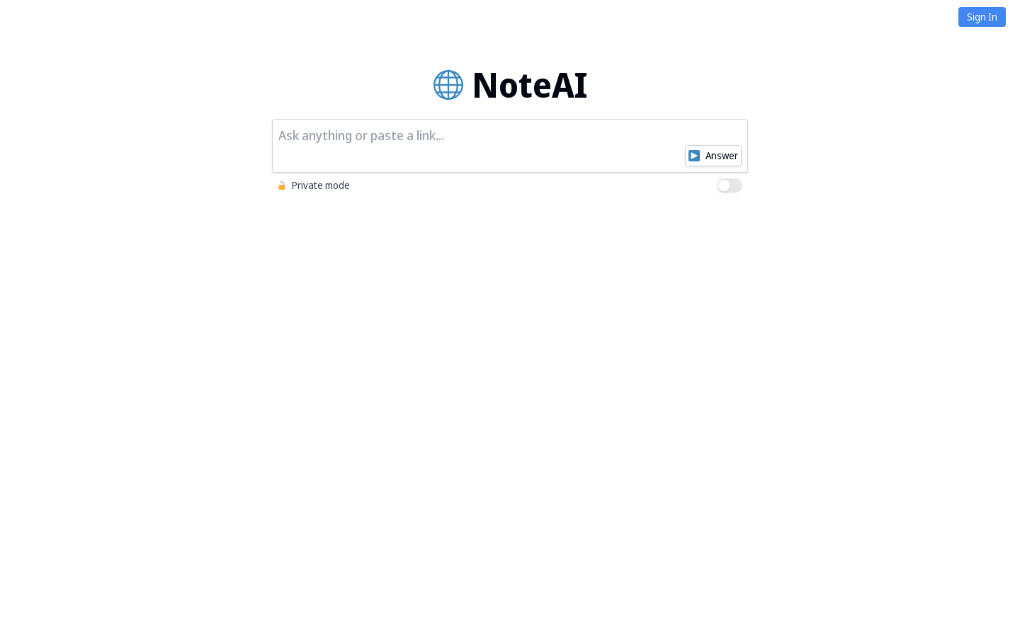 NoteAI (Note and document generation tools) illustration 